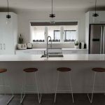 Galley Island – 4.5×2.6m White Kitchen